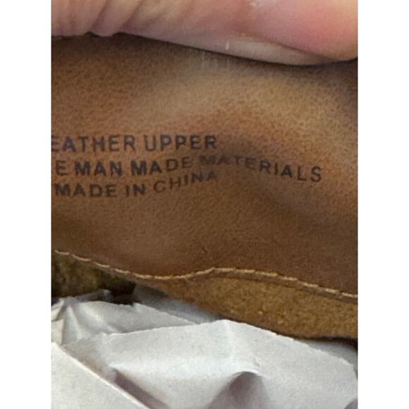 BOC Brown Leather Heeled Mules - Size 8 - Picture 6 of 10